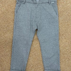 Pantalone stile classico in tessuto tuta