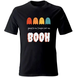 T-Shirt Halloween Booh Bambino unisex