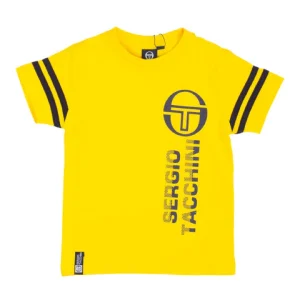 Sergio Tacchini bambino T-Shirt gialla manica corta