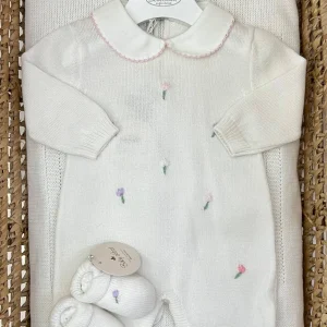 Completo neonata 3pz tulipani Baby Lord