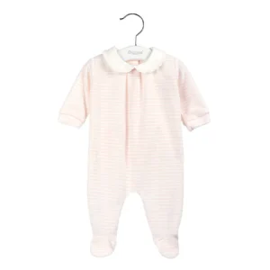 Coccodè Tutina rosa in ciniglia neonata