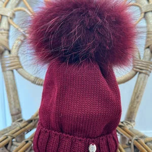 Cappello lana Bordoux ponpon