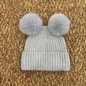 Cappellino lana doppio pon pon Condor