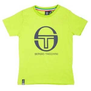 Sergio Tacchini bambino T-Shirt verde manica corta