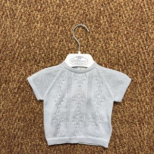 Maglia bimbi con dettagli traforati Wedoble