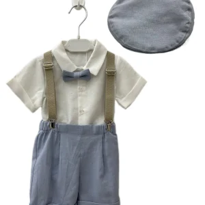 Completo bimbo 2pz con papillon Teto e Tatta