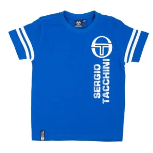 Sergio Tacchini bambino T-Shirt blu manica corta