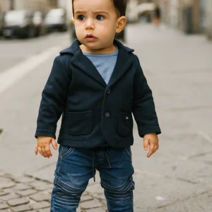 Giacca blu navy LALALU'