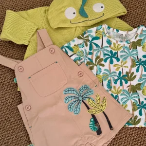 Completo Salopette Con T-Shirt My camy