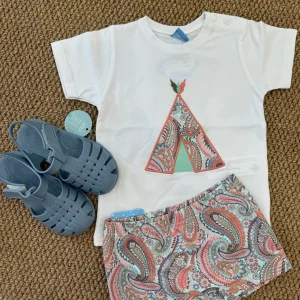 Costume piu t-shirt India boy