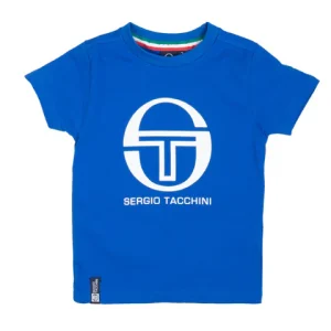 Sergio Tacchini bambino T-Shirt blu manica corta