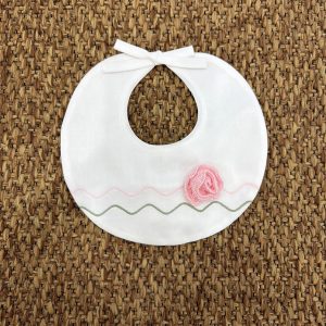 Bavetta neonati rosellina Marlù