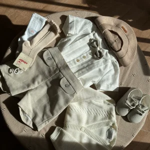 Completo sabbia madre perla