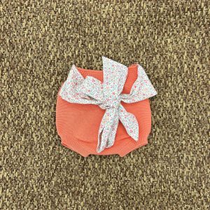 Culotte bimba con fiocco a fiori Wedoble