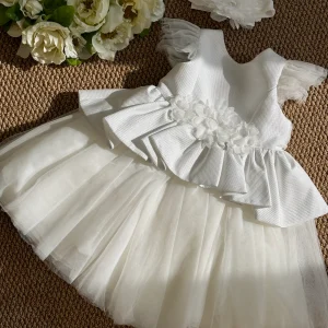 Abito Camilla Con Fascia in Tulle