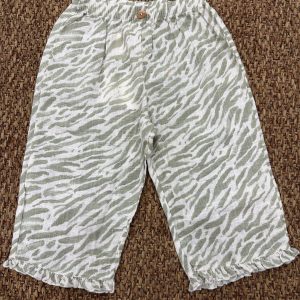 Pantalone bimba con stampa zebrata Play Up