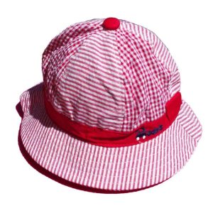 Cappello Pescatora rosso neonati