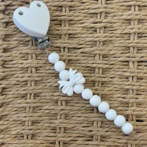 Catena porta ciuccio fiocco