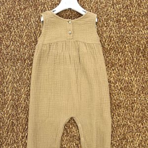 Pagliaccetto bimba in lino Play Up