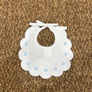 Bavetta neonati cuoricini Pappa e Latte