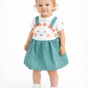 Completo salopette mini sole