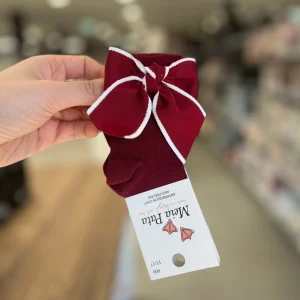 Calzini Bordeaux con Fiocco  - MEIA PATA