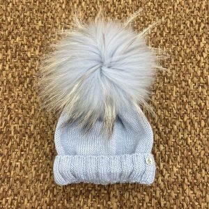 Cappellino bimbi lana pon pon Gio Higuamy