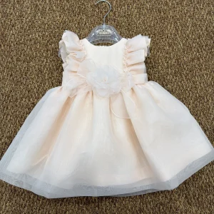 Abito bambina cerimonia con fiore Marlù