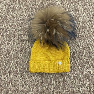 Cappellino bimbi lana pon pon Gio Higuamy