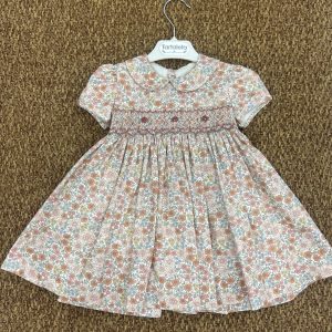 Abito bimba mezza manica fiorellini Tartaleta