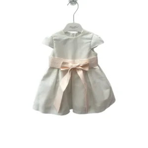 Abito bimba cerimonia con fiocco Barcellino