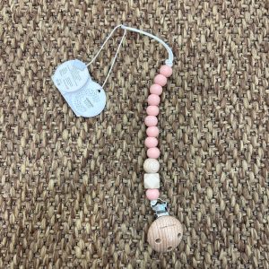 Catenina porta ciuccio perline Bibs