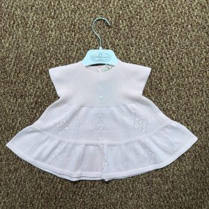 Abito bimba con dettagli traforati Wedoble