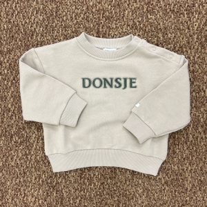Felpa bambino ricamo Donsje