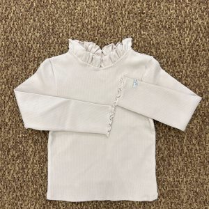 Maglia bimba collo alto volant Donsje