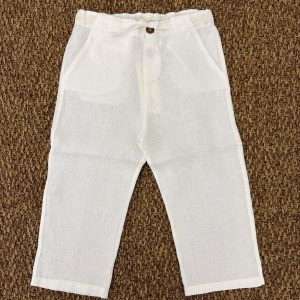 Pantalone bambino in lino Zhoe & Tobiah