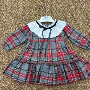 Abito bimba scozzese Juliana