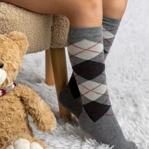 Calzini in Grigio Rombi - MEIA PATA