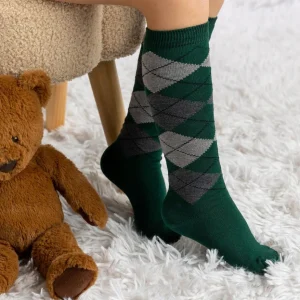 Calzini in Verde Rombi - MEIA PATA