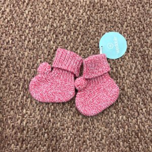 Babbucce neonati in filo Wedoble