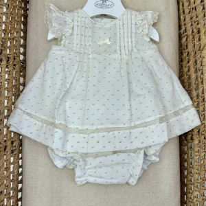 Completo bimba con dettagli pois Martin Aranda