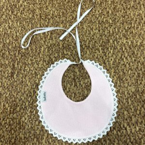 Bavetta neonati con merletto Babidu