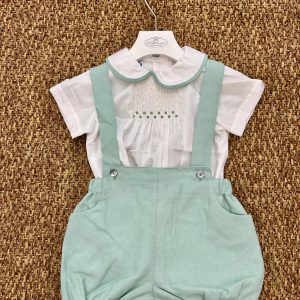 Completo bimba 2pz verde acqua Fofettes