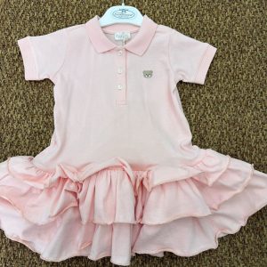 Abito bambina orsacchiotto gonna a volant Nanan