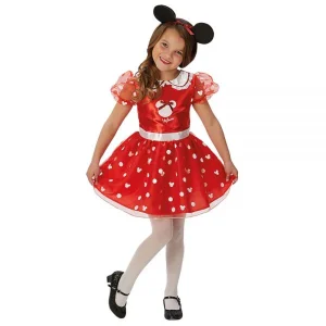 Minnie Vestito rosso travestimento costume