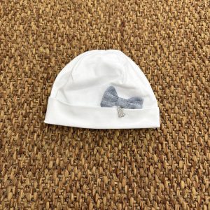 Cappello neonata con fiocchetto Barcellino