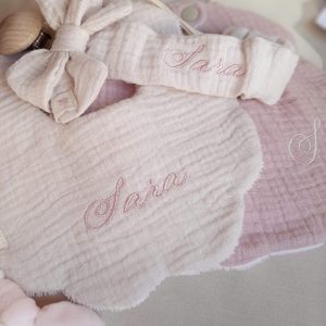 Catenella porta ciuccio con bavetta