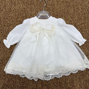 Abito bambina cerimonia con fiore Marlù