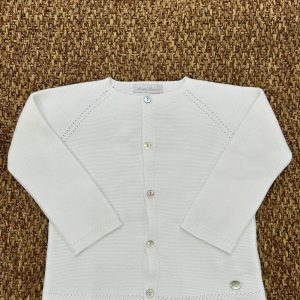 Giacchino bimbi bianco Martin Aranda