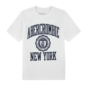 T-shirt ABERCROMBIE da BAMBINO - Bright White